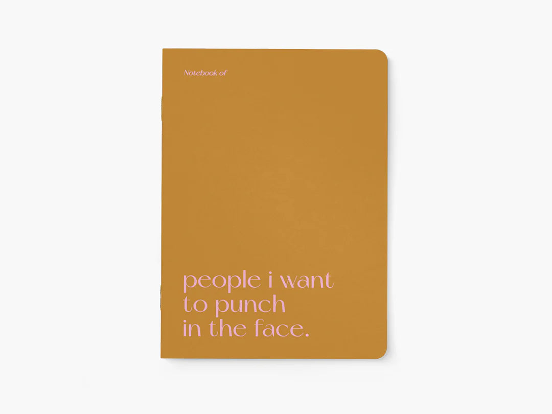 Notitieboek Punch In The Face