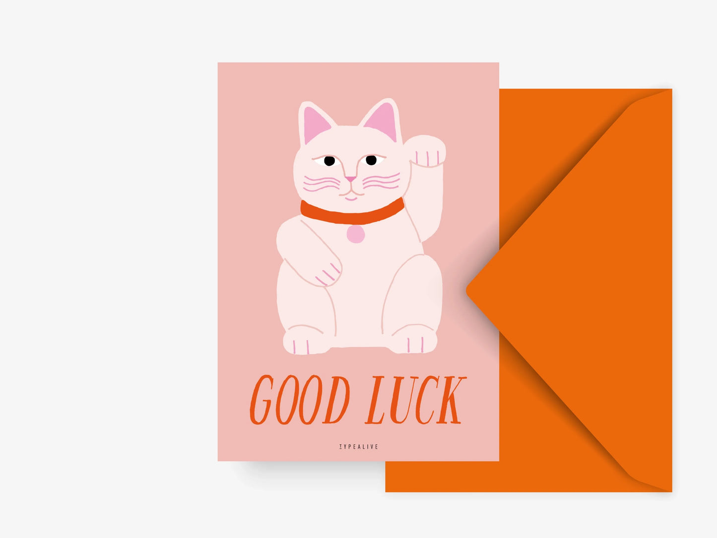 Good luck cat