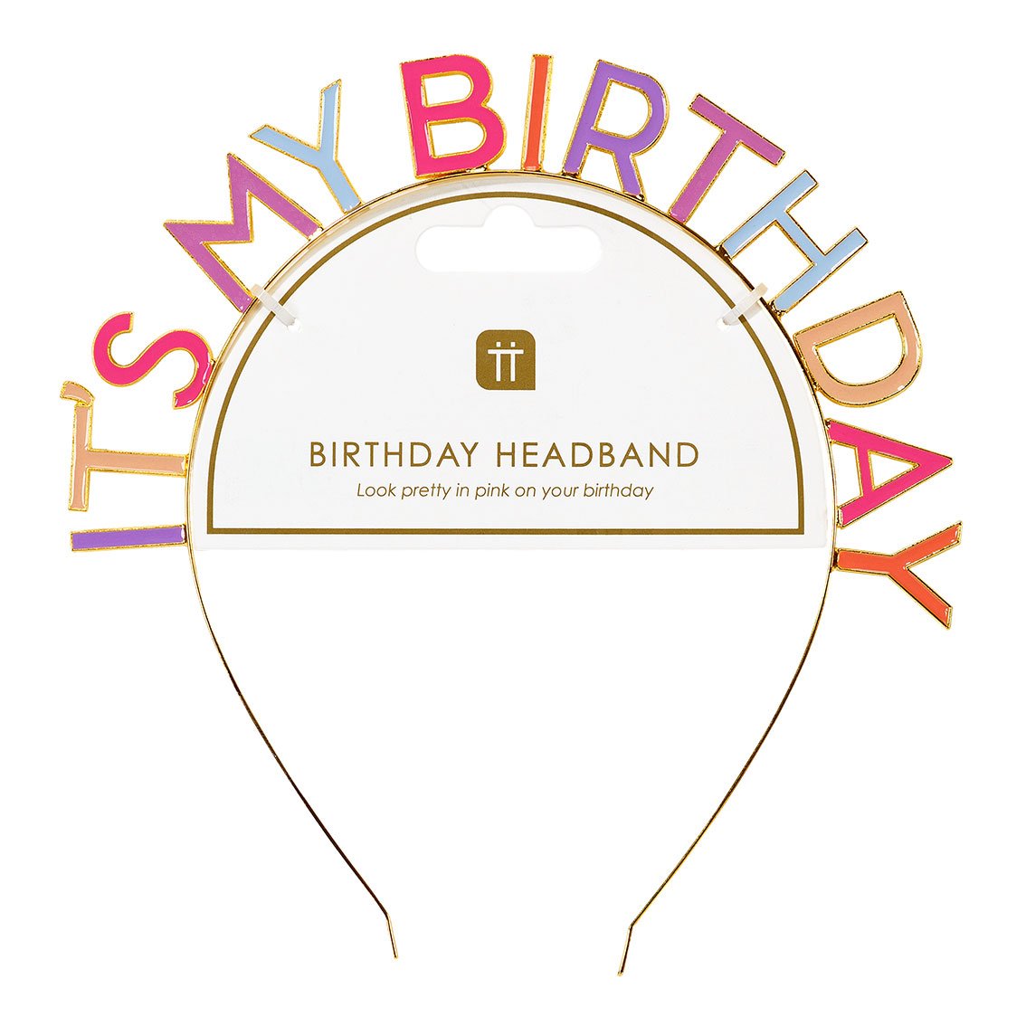 Haarband ‘it’s my birthday’