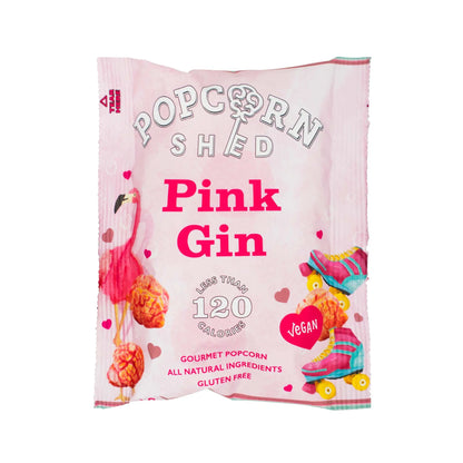 Vegan Pink Gin Popcorn